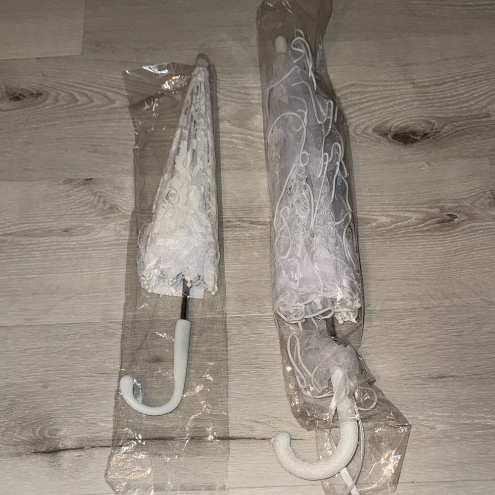 White Lace Umbrella